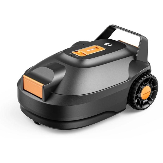 Robot de piscine S200 - Aspirateur de piscine sans fil - Autonomie de 180 minutes - Batterie de 5000 mAh - Puissance daspiration denviron 3 kg - Convient aux piscines jusquà 100 m² - Réservoir de 1,3 L pour les débris - Couleur : orange