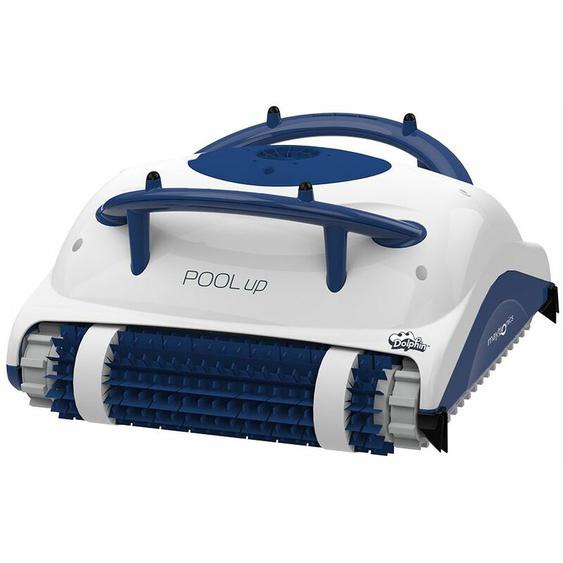 Robot électrique de piscine fond et parois Maytronics Dolphin Pool up - Blanc/Bleu