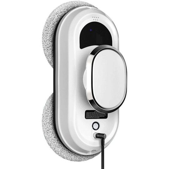 Robot lave-vitres AIORBER Sans fil, 2.8KPA Robot lave-vitres avec 10 lingettes, 60dB Silencieux, Pour le verre, le carrelage & plus, 295 x 145 x 120 mm