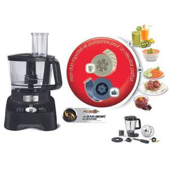 Robot multifonction FP821811 Double Force Noir+8 accessoires