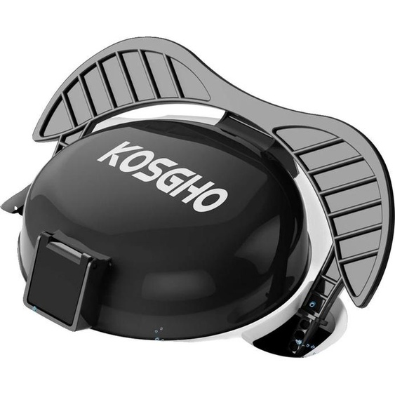 Robot nettoyeur de piscine sans fil, Système à double moteur, Filtration avancée, BLANC