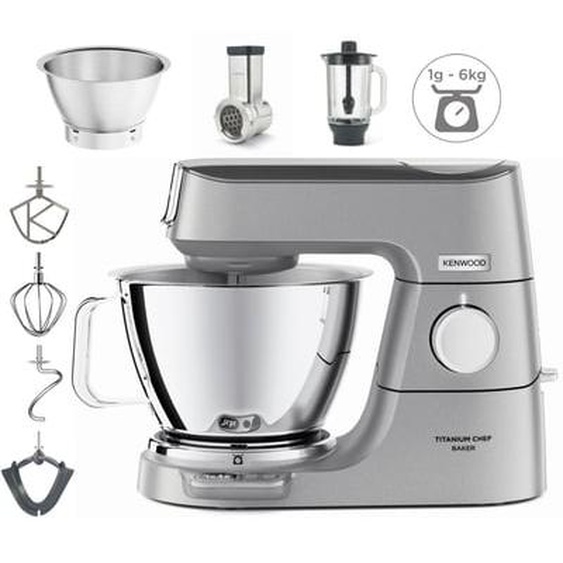 Robot pâtissier KVC85.314SI Titanium Chef Baker