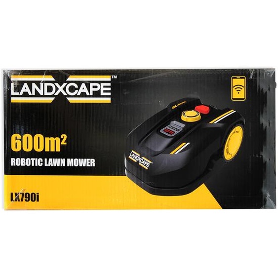 Robot tondeuse LANDXCAPE LX790i | 600 m² | Pente de 35 % |via application Wi-Fi | Tondeuse à gazon