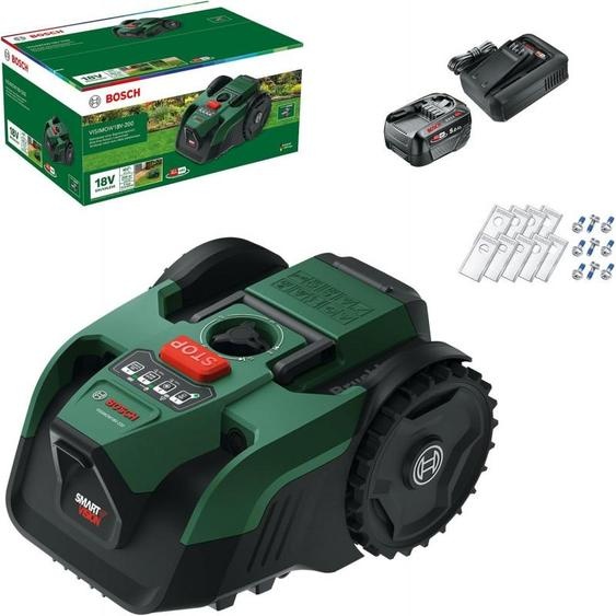 Robot tondeuse sans fil 18V 5,0Ah VISIMOW 18V-200 - BOSCH 06008E1100