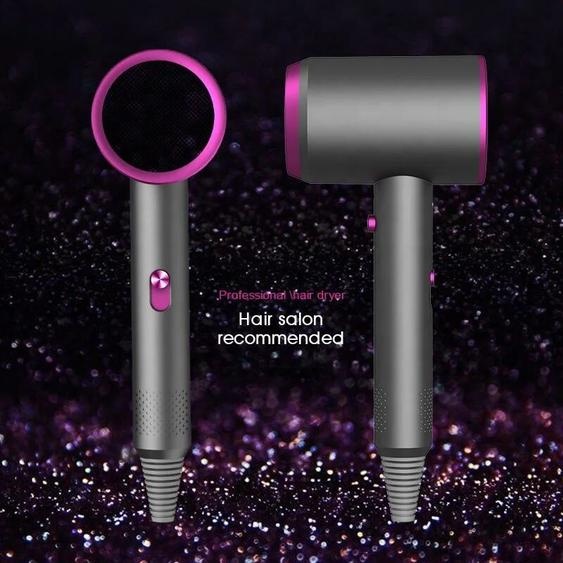 ROFAELEC Souffleur dair à turbine électrique à grande vitesse, faible bruit, température constante, séchage rapide, sèche-cheveux portable à ions négatifs