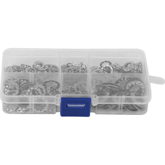 Rondelle dentelée interne, kit de rondelles, rondelle en acier inoxydable, rondelle, fixations