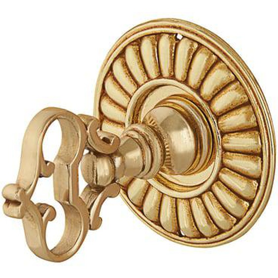 Rosace Renaissance condamnation verni or patiné