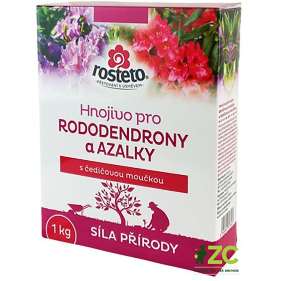 ROSTETO engrais avec farine de basalte pour rhododendrons et azalées 1kg