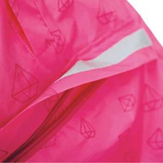ROTH Poncho de pluie enfants ReflActions Diamant, rose