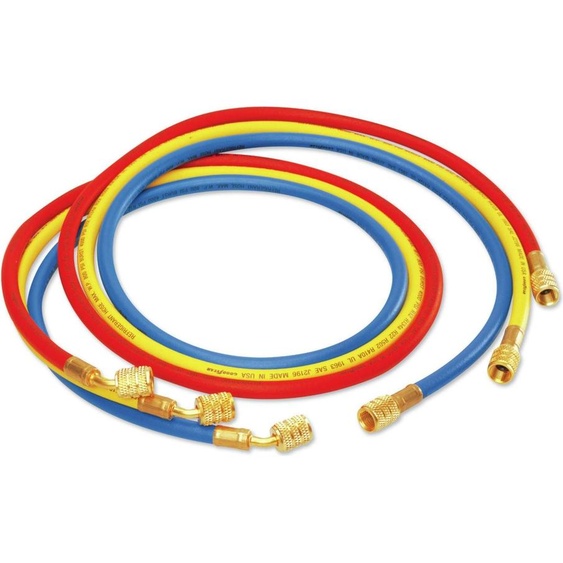 ROTHENBERGER Tuyau de pression standard, 3/8 SAE, 1,5m, R22, R134A, R407C, R404A - 1500000032