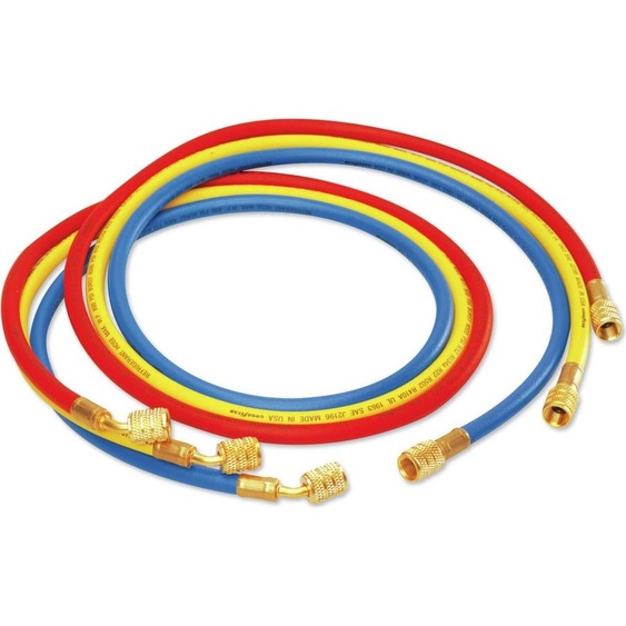 ROTHENBERGER Tuyau de pression standard, 3/8 SAE, 1,5m, R22, R134A, R407C, R404A - 1500000032