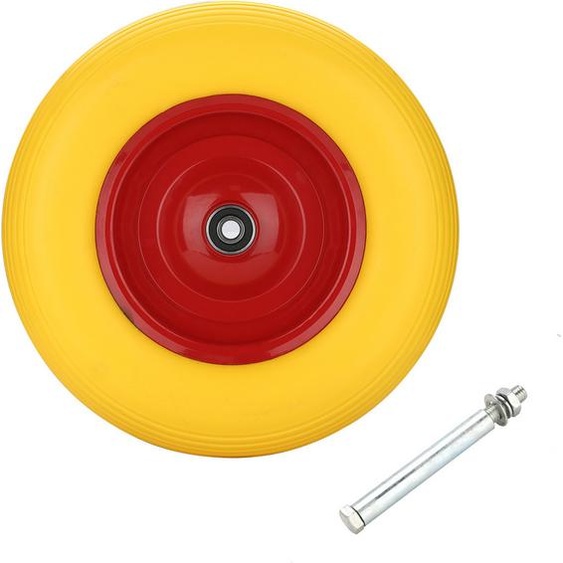 Roue de secours Hengda brouette en caoutchouc plein pneus à air brouette de jardin 4.80 4.00-8