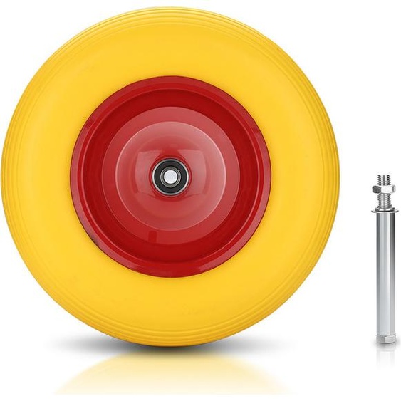 Roue de secours Hengda brouette en caoutchouc plein pneus à air brouette de jardin 4.80 4.00-8