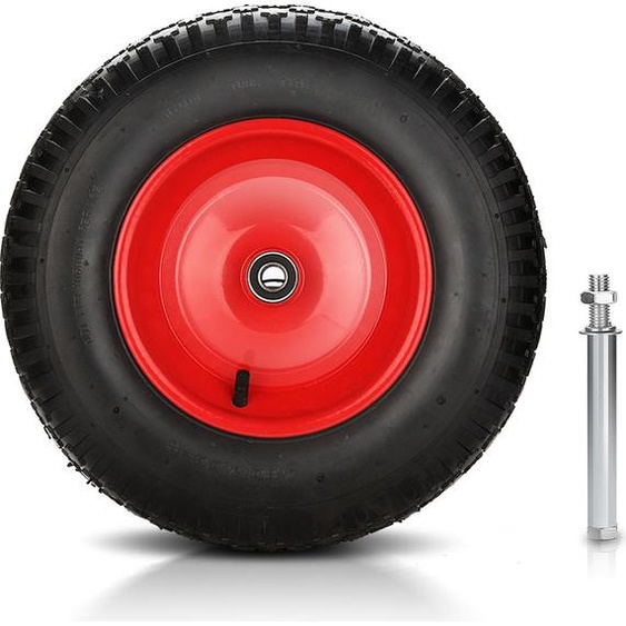 Roue de secours Hengda brouette en caoutchouc plein pneus à air brouette de jardin 4.80 4.00-8