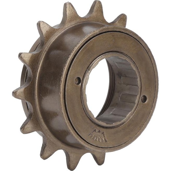 Roue libre de vélo,Accessoire de cyclisme,Roue libre de vélo à vitesse unique,Roue libre de vélo 14T,Accessoire de cyclisme,Roue libre de vélo marron