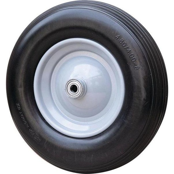 Roue polymère D.400mm Largeur de roue 100mm entièrement moussée,incl.axe CAPITO