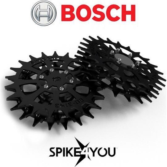 Roues pour le robot de tonte BOSCH INTEGO, acier inoxydable, 3mm