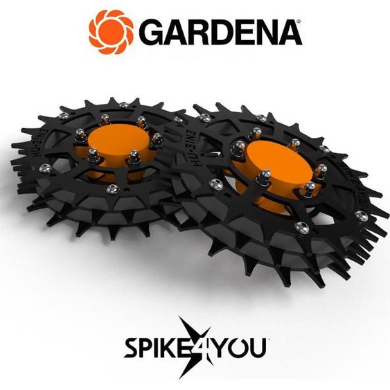 Roues pour le robot de tonte MINIMO GARDENA, acier inoxydable, 3mm