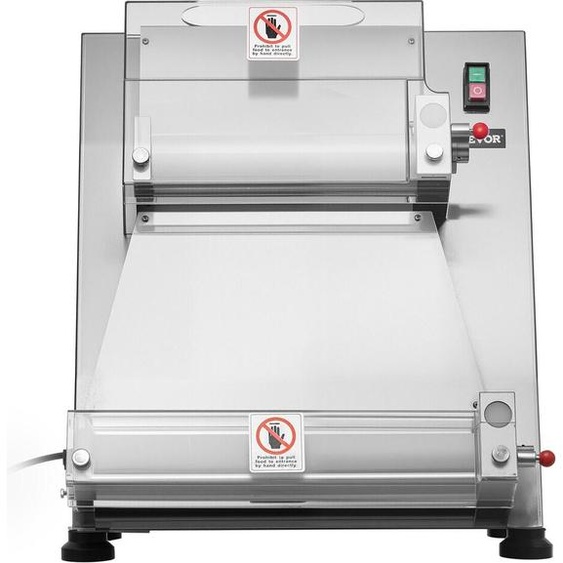 Rouleau à pâte à pizza 16 pouces, laminoir semi-automatique, presse à pâte commerciale