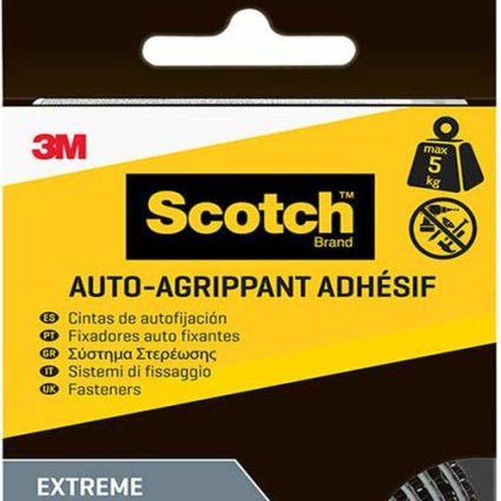 Rouleau De Ruban Autofixant Extrême, Noir, 25 Mm X 1 M, 2 Pièces, Max 5 Kg