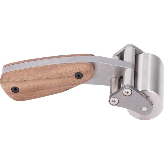 Rouleau pour cuir en acier inoxydable à double roulement Rouleau de couture pour presse à cuir