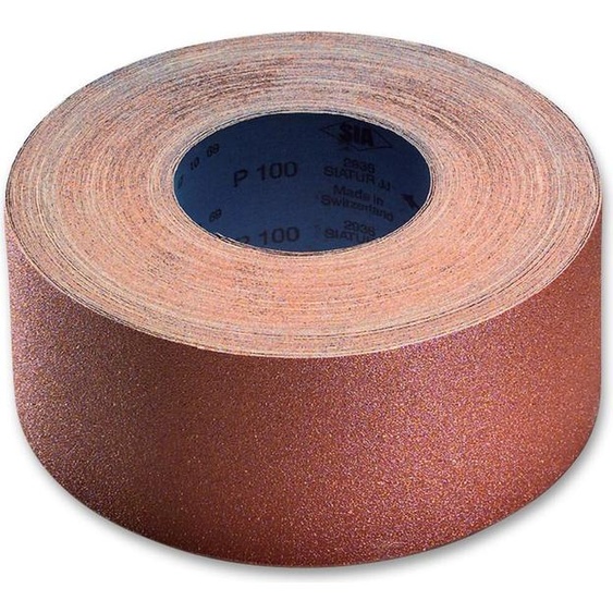 Rouleau toile souple 2936 SIA ABRASIVES - 115 mm x 50 m - Grain 150 - 4446.8229.0150