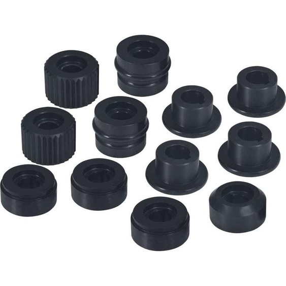 Écrous à bride pour machine à cintrer 12 pcs acier
