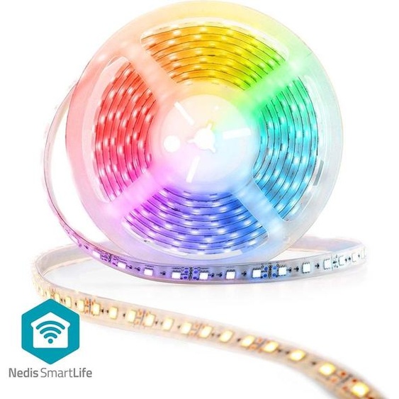 Ruban LED SmartLife | Wi-Fi | Blanc froid / RVB / Blanc chaud | SMD | 5,00 m | IP21 | 2700 - 6500 K | 960 lm | Android™ / iOS