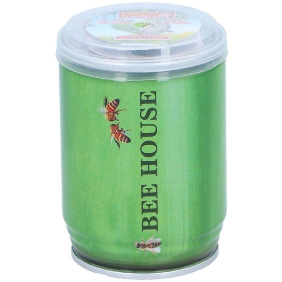 Ruche servant de refuge pour les abeilles sauvages et autres insectes utiles, hôtel à insectes 8 x 18 cm