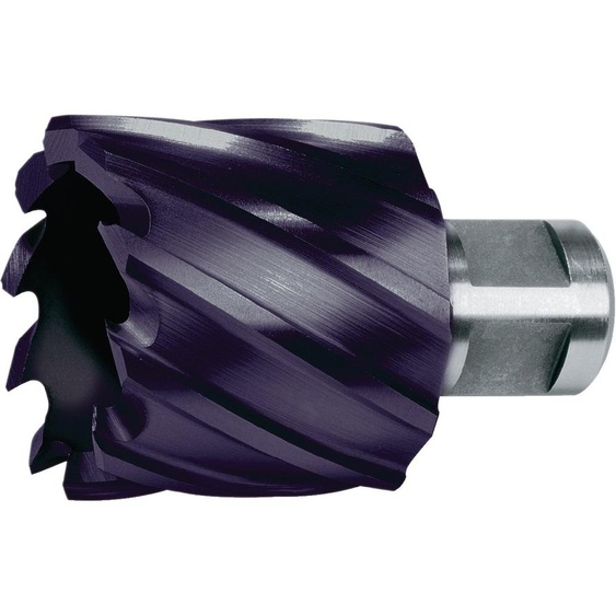 Ruko carotteuse diamètre 24mm HSS-TiAlN longueur 30mm Weldon - 108224F