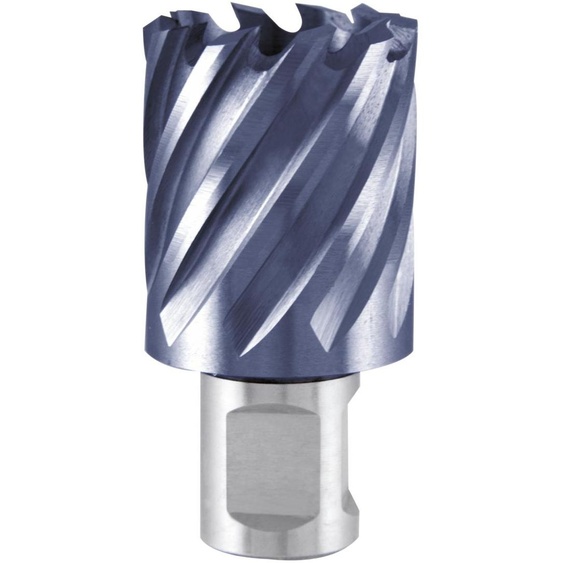 Ruko carotteuse diamètre 27mm HSS-TiAlN longueur 30mm Weldon - 108227F