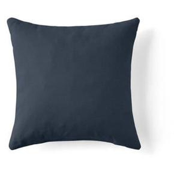 Rune - coussin - en tissu - 37x37 cm - Bleu pétrole