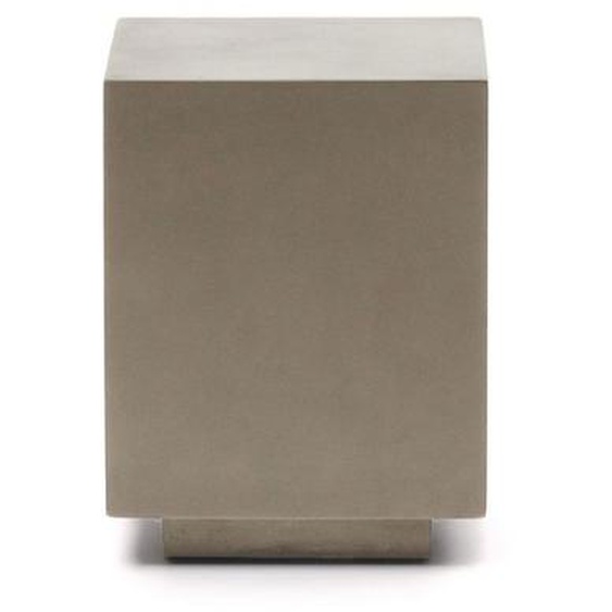 Rustella - Table dappoint en ciment 35x35cm - Couleur - Gris