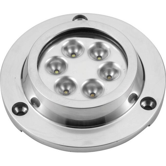 RVS 316 LED éclairage subaquatique 10-30V 6x3W Blue