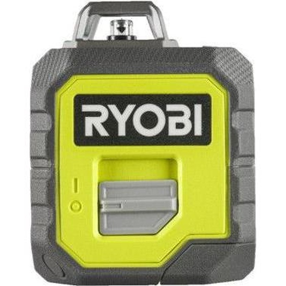Laser 360° Vert RYOBI, Portée 25 m, Précision +/- 0,5 mm, Avec canne télescopique et pochette, RB360GLL-K