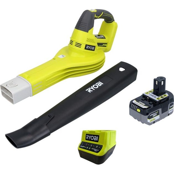 RYOBI OBL1820S Souffleur de feuilles sans fil 18 V 245 km/h + 1x batterie 5,0 Ah + chargeur