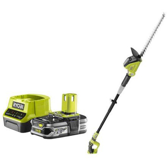 Pack Ryobi taille-haies 18V One+ OPT1845 - 1 Batterie 2.5Ah - 1 Chargeur rapide RC18120-125