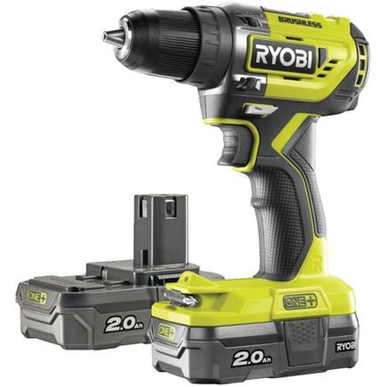 Ryobi R18DD5-220S Perceuse/visseuse sans fil 18 V + 2X 2AH Battery + ONE+ Charger