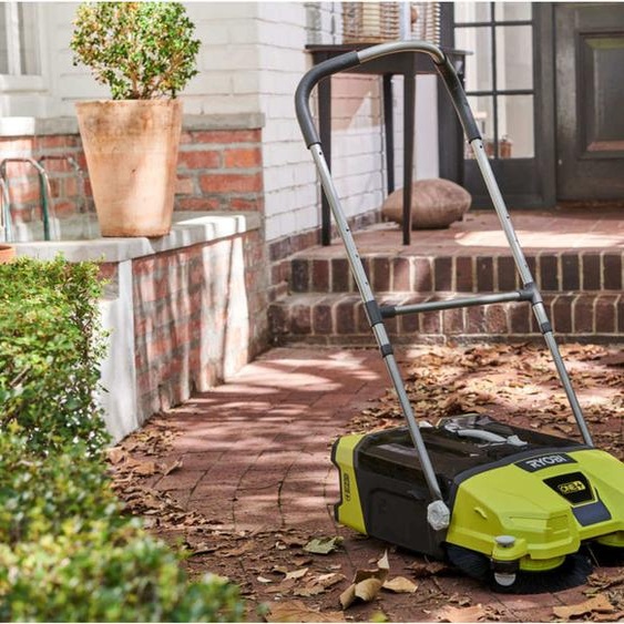RYOBI R18SW3-0 Balayeuse sans fil Balayeuse de rue sans batterie ni chargeur