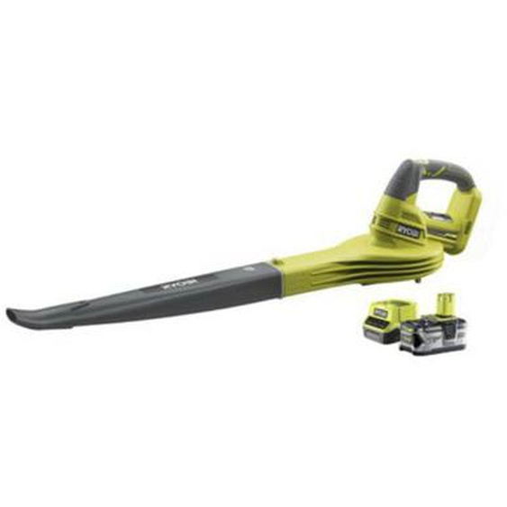 Ryobi - Souffleur 18V One+ - 1 batterie LithiumPlus 4.0Ah - 1 chargeur rapide 2.0Ah RBL1820S40F