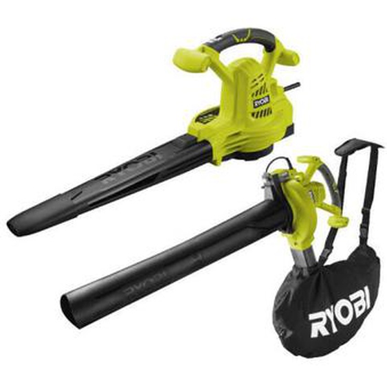 Ryobi - Souffleur aspiro-broyeur électrique 2800W 2en1 - RBV2800CSV