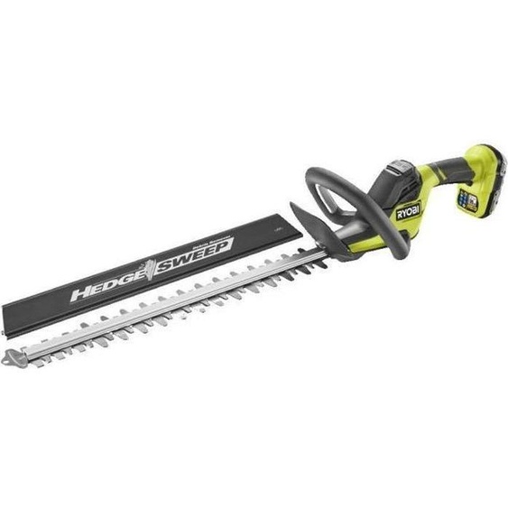 Taille-haies sans fil RYOBI LINEA 18V ONE+, Lame 45 cm, Écartement 22 mm, Batterie 2.0 Ah & Chargeur, RY18HT45A-120