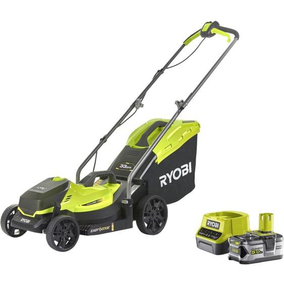 RYOBI Tondeuse poussée 18V One+ sans batterie ni chargeur coupe 33cm OLM1833H