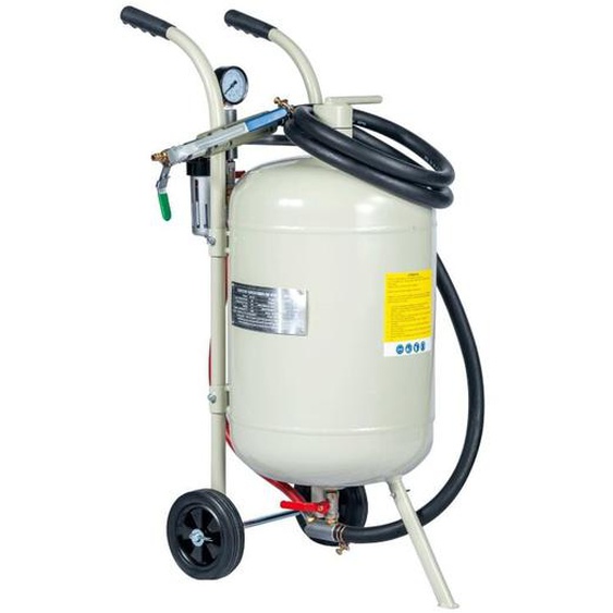 Bpac - Sableuse Portative 40 l - Aerogommeuse Mobile à Pression