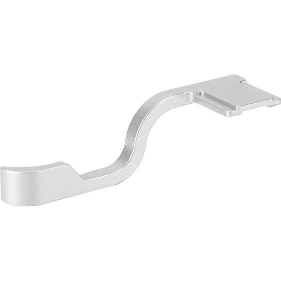 Sabot pour flash, poignée pouce-index, alliage daluminium, compatible avec les appareils photo sans miroir Fuji X-H1 (argent)