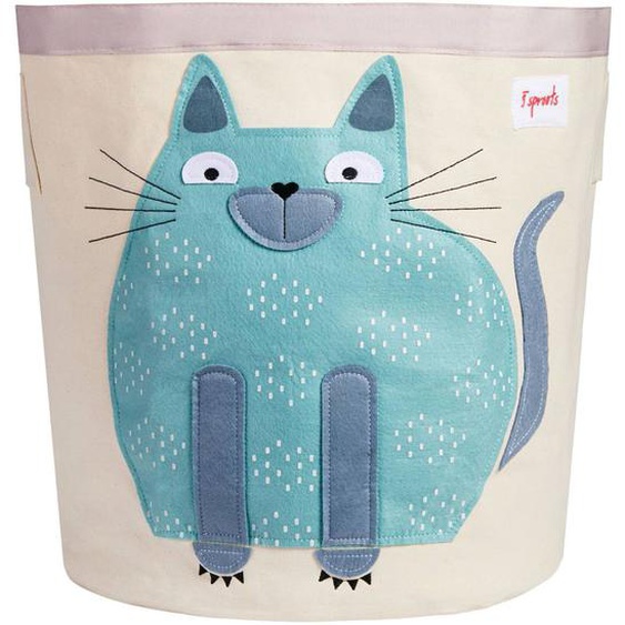 Sac À Jouets Chat Bleu