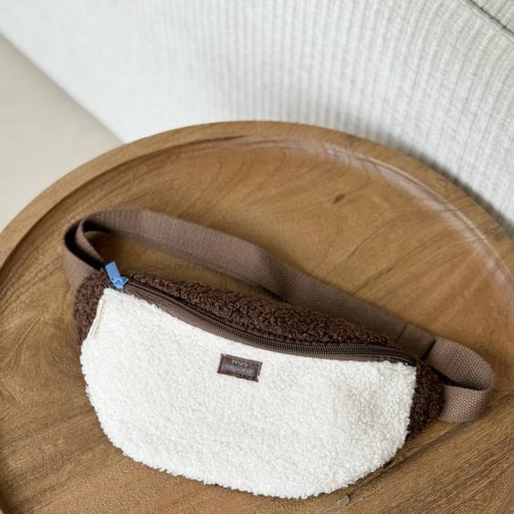 Sac Banane Enfant En Sherpa Cracotte Marron