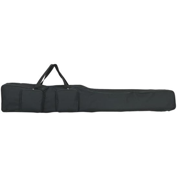 Sac de canne à pêche noir 150 cm tissu oxford