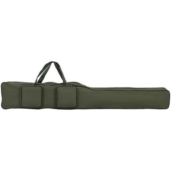 Sac de canne à pêche vert foncé 150 cm tissu oxford