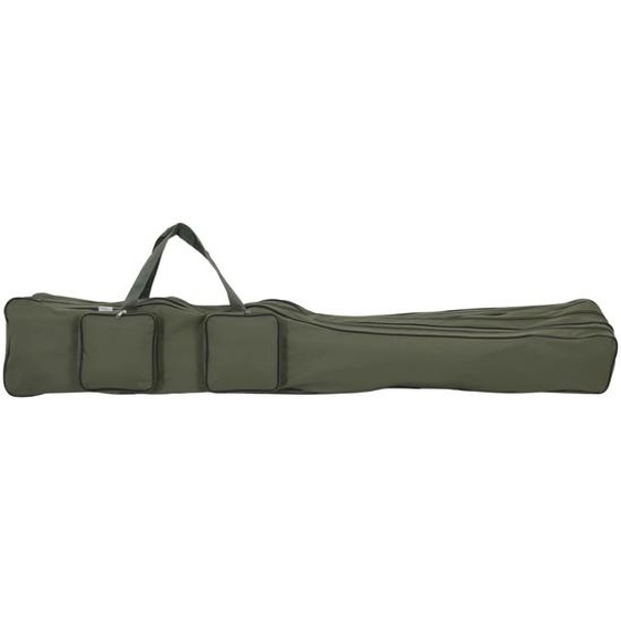 Sac de canne à pêche vert foncé 160 cm tissu oxford